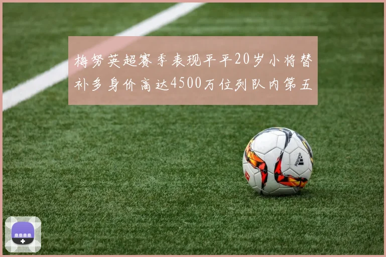 梅努英超赛季表现平平20岁小将替补多身价高达4500万位列队内第五